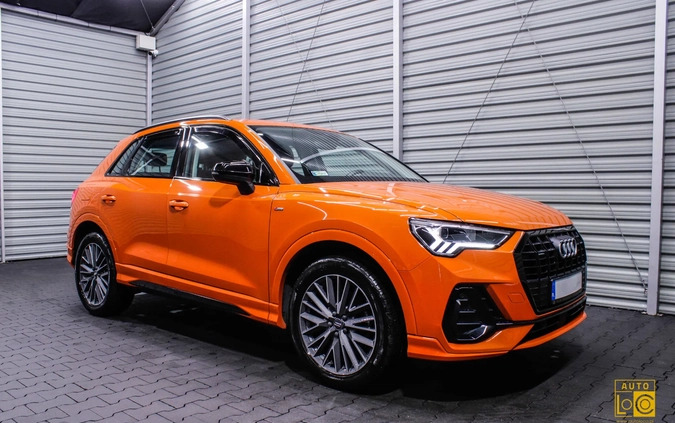 Audi Q3 cena 134444 przebieg: 43000, rok produkcji 2019 z Urzędów małe 781
